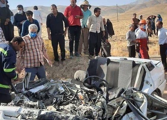 تصادف مرگبار در تویسرکان - همدان آنلاین - اخبار همدان